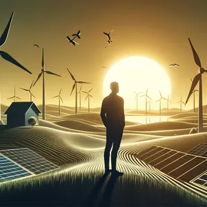 DALLE20240130223942AminimalisticrealisticandcinematicimageofapersonrepresentingWorldEnergyDaysetagai