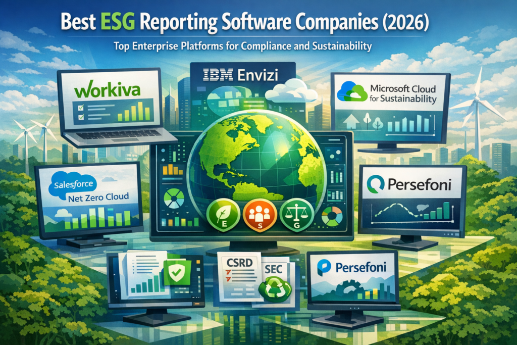 ESG reporting software companies