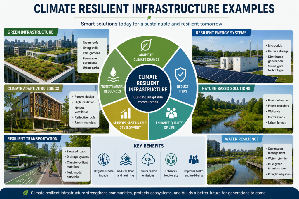 Climate Resilient Infrastructure examples